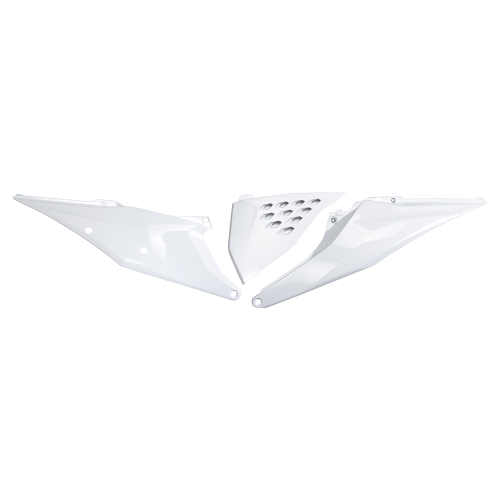 UFO Plastics - UFO Plastics Vented Side Panels - 20 KTM White - KT05004-042