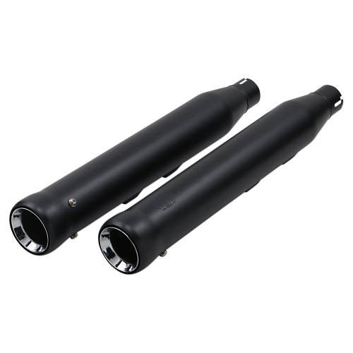 Cobra - Cobra Neighbor Haters Slip-On Mufflers - Black - 6042B