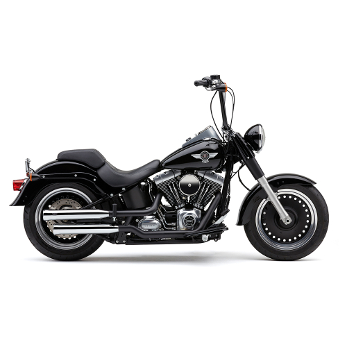 Cobra - Cobra Neighbor Haters Slip-On Mufflers - Chrome - 6041
