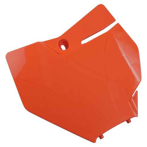 UFO Plastics - UFO Plastics Front Number Plate - 98-18 KTM Orange - KT04087-127