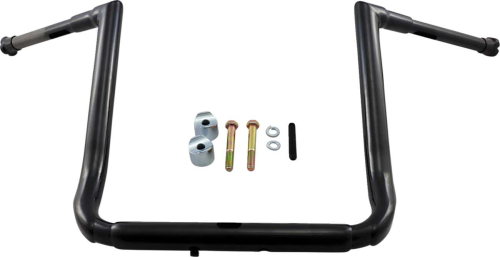 LA Choppers - LA Choppers 1-1/2in. Grande Twin Peaks Touring Handlebars - 16in. Rise - Gloss Black - LA-7364-16B