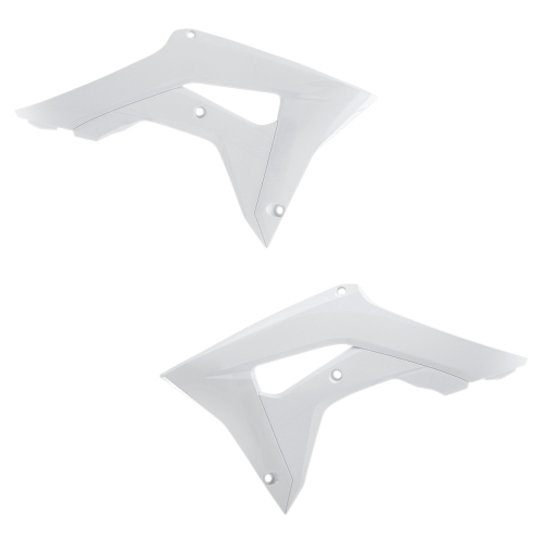 Acerbis - Acerbis Radiator Shrouds - White - 2630660002