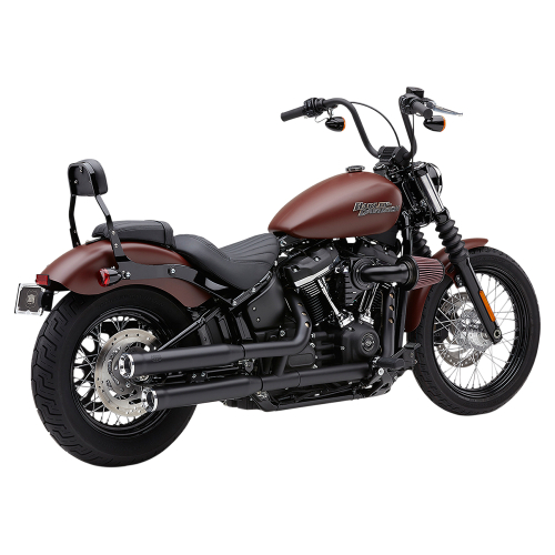 Cobra - Cobra 3in. RPT Slip-On Mufflers - Raven Black - 6057B