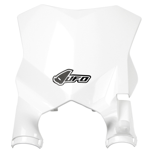 UFO Plastics - UFO Plastics Front Number Plate - White - KA04746-047