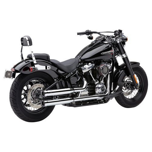 Cobra - Cobra 3in. RPT Slip-On Mufflers - Chrome - 6057