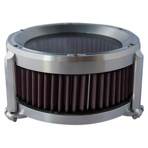 Trask Performance - Trask Performance Assault Charge High-Flow Air Cleaner - Chrome - TM-1020R