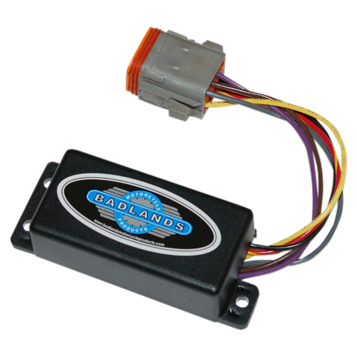 Badlands M/C Products - Badlands M/C Products Automatic Turn Signal Cancelling Module Plug-In Style - Female Deutsch Style 8 Pin - ATS-03-B-F