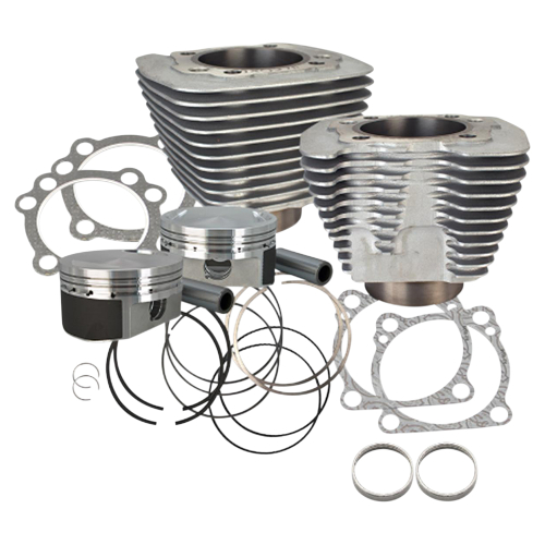 S&S Cycle - S&S Cycle 1250cc Conversion Kit - Compression 10.3:1 - Silver - 910-0433