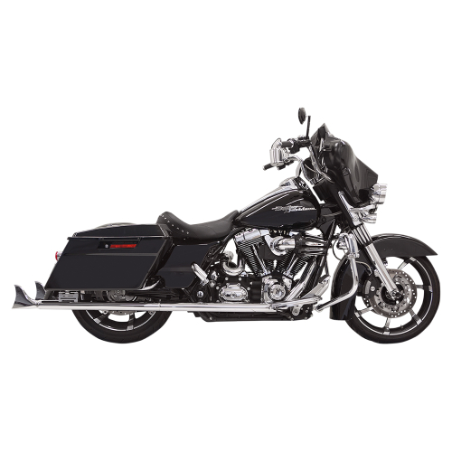 Bassani Manufacturing - Bassani Manufacturing 2-1/4in. Fishtail Slip-On - 36in. - 1F17E36