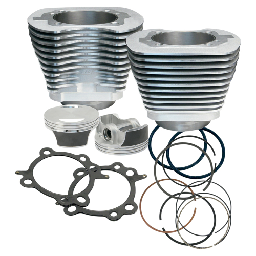 S&S Cycle - S&S Cycle 106in. Big Bore Kit - Silver Powder-Coat - 910-0202