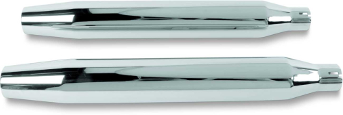 Khrome Werks - Khrome Werks 3in. HP-Plus Slip-On Mufflers - Tapered - Chrome - 202400