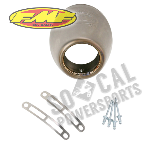 FMF Racing - FMF Racing Rear Cone Cap for Factory4.1/Factory 4.1C/Factory 4.1RCT - Titanium - 040637