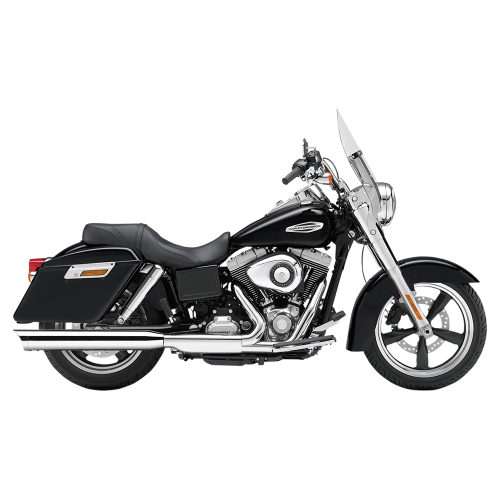Cobra - Cobra 3in. Scalloped Slip-On Muffler - Chrome - 6209