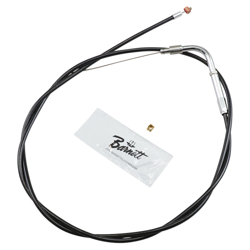 Barnett - Barnett Black Vinyl Idle Cable (+6in.) - 101-30-40017-06
