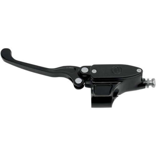 Performance Machine - Performance Machine 11/16in. Bore Hydraulic Clutch Contour Billet Handlebar Control (96-06 Style) - Black Ops - 0062-2911-SMB