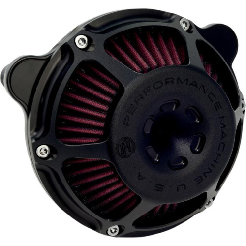 Performance Machine - Performance Machine Max HP Air Cleaner - Black Ops - 0206-2080-SMB