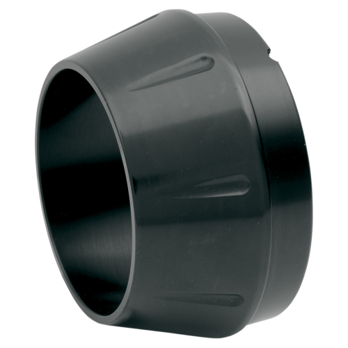 Bassani Manufacturing - Bassani Manufacturing Black Powder-Coated End Cap with 1/2in Lip for Short Mufflers - ENDCAP-SMB