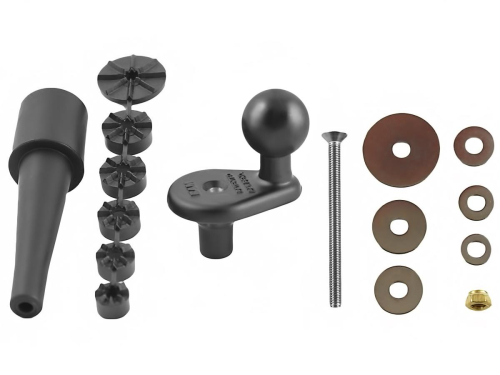 RAM Mounts - RAM Mounts RAM Fork Stem Base with 1in. Ball - RAM-B-342