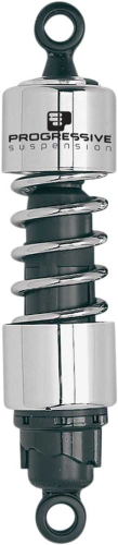 Progressive Suspension - Progressive Suspension 412 Series Heavy Duty 11.5in. Shocks - Chrome - 412-4230C