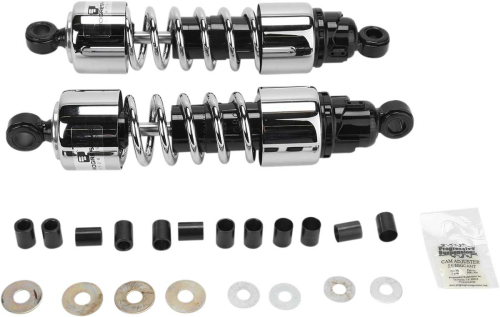 Progressive Suspension - Progressive Suspension 412 Series Standard 12.5in. Shocks - Chrome - 412-4209C
