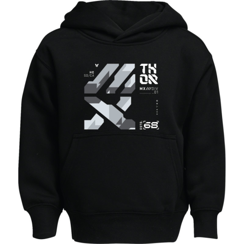 Thor - Thor Forge Youth Hoodie - 3052-0707 - Black - Medium