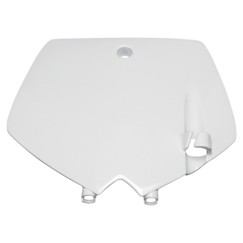 UFO Plastics - UFO Plastics Front Number Plate - White - KT03071-041