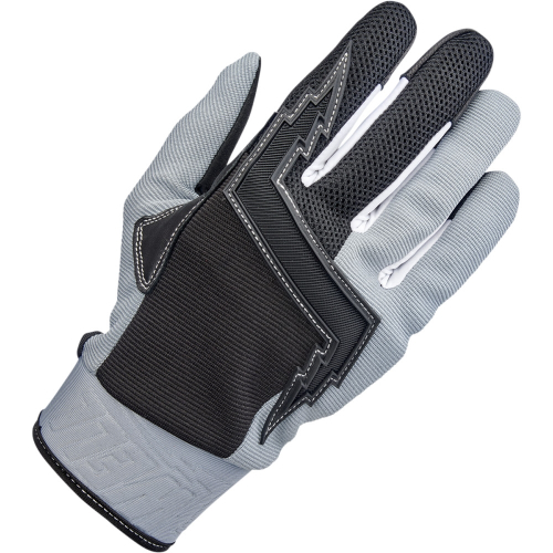 Biltwell Inc. - Biltwell Inc. Baja Gloves - 1508-1101-304 - Gray/Black - Large