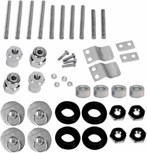 Saddlemen - Saddlemen S4 Quick-Disconnect Saddlebag Docking Post and Fastner Kit - 3521-0002