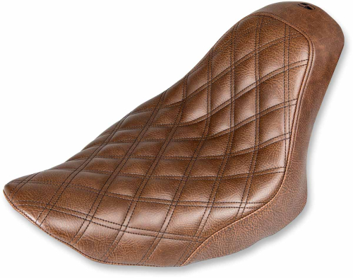 Saddlemen - Saddlemen Renegade LS Solo Seat - Brown - 806-12-002BLS