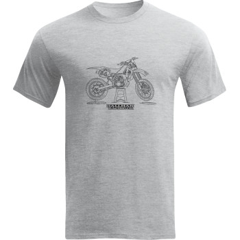 Thor - Thor Hallman 2 Smoker T-Shirt - 3030-23496 - Gray - Small