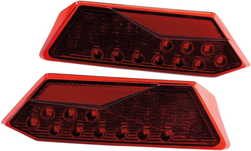 Moose Utility - Moose Utility LED Taillights - Red - 2001-2232