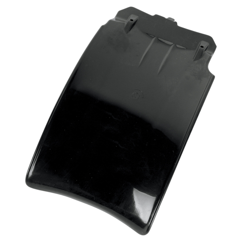 UFO Plastics - UFO Plastics Rear Shock Mud Plate - Black - KT04020-001