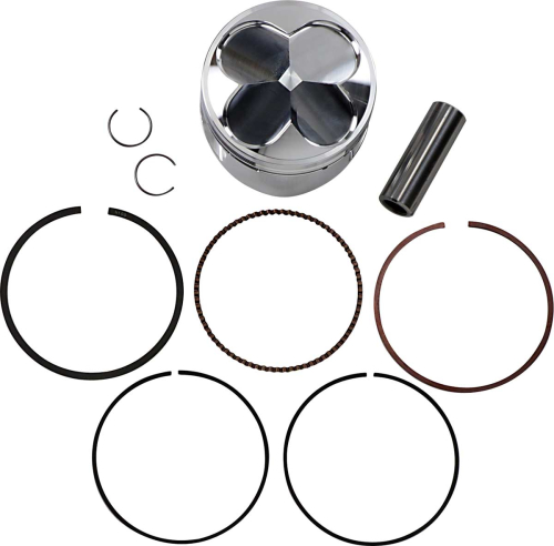 J.E. Pistons - J.E. Pistons Round Piston Kit - 3.00mm Oversize to 88mm, 13.0:1 Compression - 177239