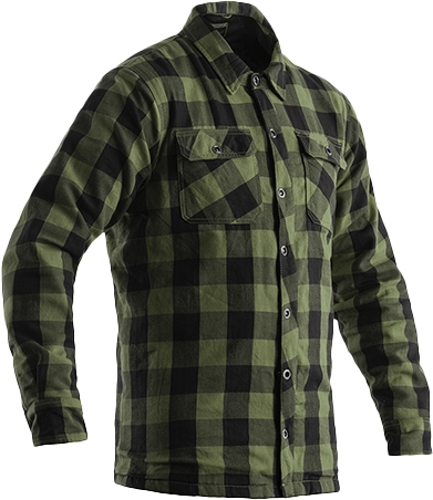 RST - RST Kevlar Lumberjack CE Shirt - 102115GRN-38 - Green - X-Small