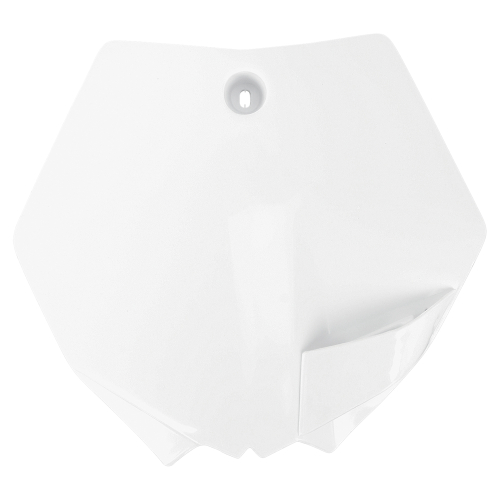 UFO Plastics - UFO Plastics Front Number Plate - White - KT04008-041