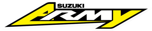 DCOR - DCOR Suzuki Army OEM Decal - 12in. - 40-40-201
