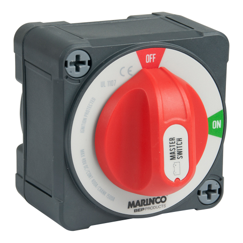 BEP Marine - BEP Pro Installer 400A EZ-Mount Double Pole Battery Switch - MC10