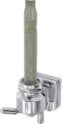 Pingel - Pingel Single Outlet Reserve Valve Vacuum Round Design Petcock - Downward Facing - 6391-CRV