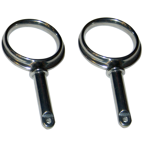 Perko - Perko Round Type Rowlock Horns - Plain Zinc