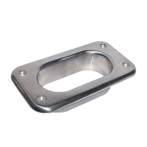 Whitecap - Whitecap Hawse Pipe - 316 Stainless Steel - 4" x 2"