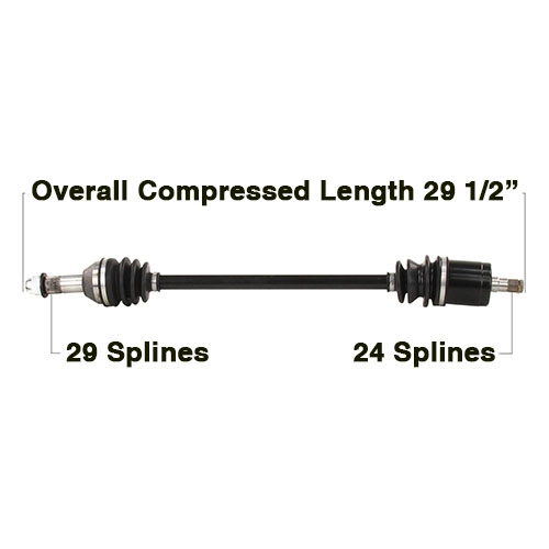 TYTANEUM - TYTANEUM OE Style CV Axle - CAN-7084