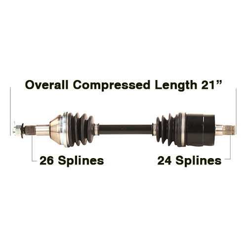 TYTANEUM - TYTANEUM OE Style CV Axle - CAN-7092