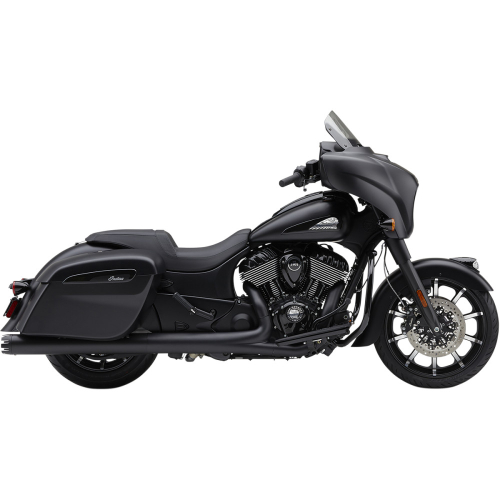 Cobra - Cobra Dual Cut Slip-On Muffler - Black - 5208B