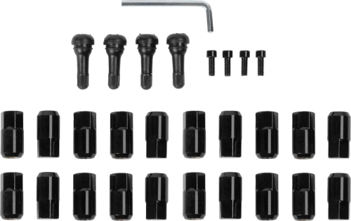 Moose Utility - Moose Utility Lug Nut - 12mmx1.50 - Black - SP300MO207B-20