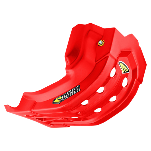 Cycra - Cycra Full Armor Skid Plate - Red - 1CYC-6231-32