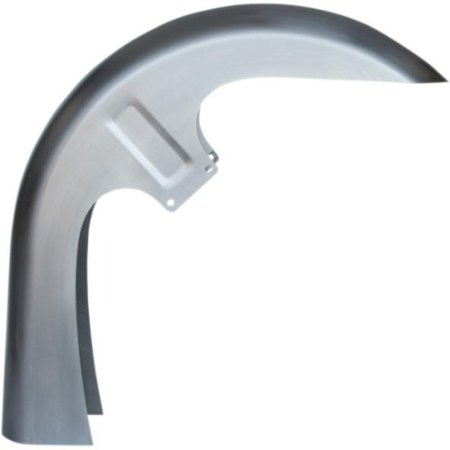 Russ Wernimont Designs - Russ Wernimont Designs Flat Back Dresser Front Fender - 6in.in. W for 21in. Front Tire and 32 deg. Rake - RWD-50223