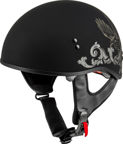 G-Max - G-Max HH-65 Corvus Helmet - H16510954 - Matte Black/Tan - Small