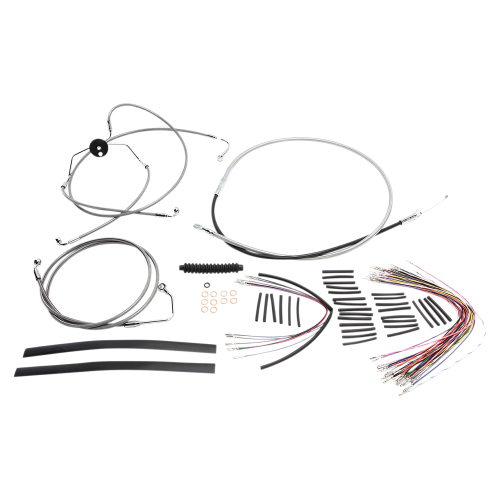 Magnum - Magnum Stainless Steel XR Handlebar Installation Kit for 12-14in. Ape - 589321