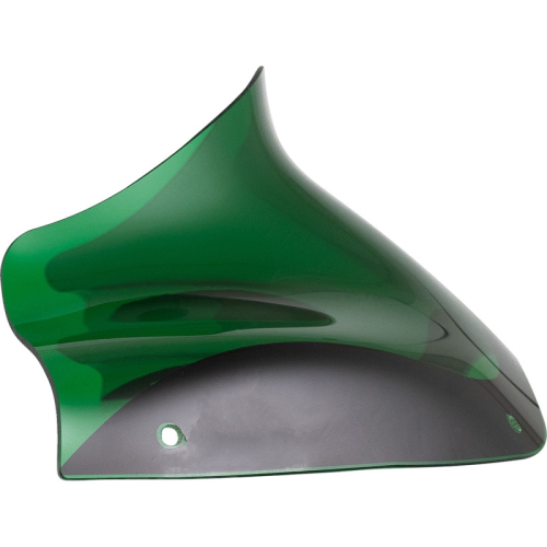 Klock Werks - Klock Werks Kolor Flare Windshield - 8in. - Green - KWW-01-0692