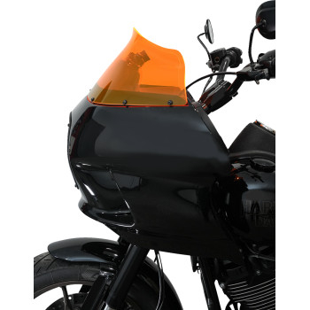 Klock Werks - Klock Werks Kolor Flare Windshield for FXRP Fairing - 9in. - Orange Ice - KWW-02-0608